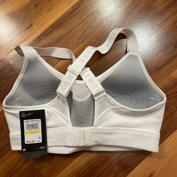 Women's Under Armour Infinity Mid Covered Sports Bra - Picture 2 of 3